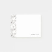 Retroflorale achtergrond post-it® notes (Voorkant)