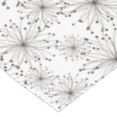 Retroflorale achtergrond tafelkleed (Gekanteld)