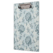 Retrofloreel patroon met viburnum bloemen klembord (Links)