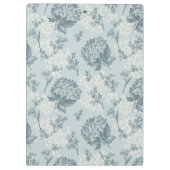 Retrofloreel patroon met viburnum bloemen klembord (Achterkant)