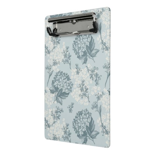 Retrofloreel patroon met viburnum bloemen mini klembord (Angled2)