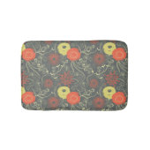 Retroflorpatroon 2 badmat (Voorkant)