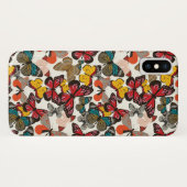 Retroflorpatroon 2 Case-Mate iPhone case (Achterkant (horizontaal))