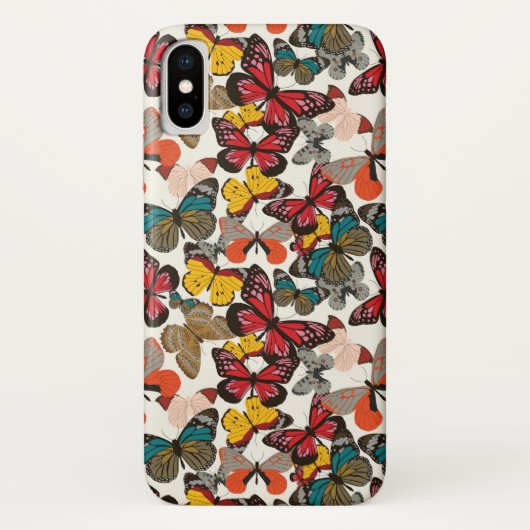 Retroflorpatroon 2 Case-Mate iPhone case (Achterkant)