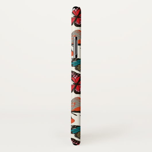 Retroflorpatroon 2 Case-Mate iPhone case (Achterkant / rechts)