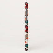 Retroflorpatroon 2 Case-Mate iPhone case (Achterkant/links)