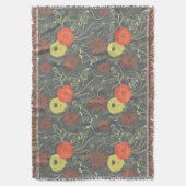 Retroflorpatroon 2 deken (Voorkant Verticaal)