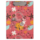 Retroflorpatroon 2 klembord (Voorkant)