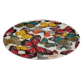 Retroflorpatroon 2 snijplank (Hoek)