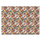 Retroflorpatroon 2 tafelkleed (Voorkant (Horizontaal))