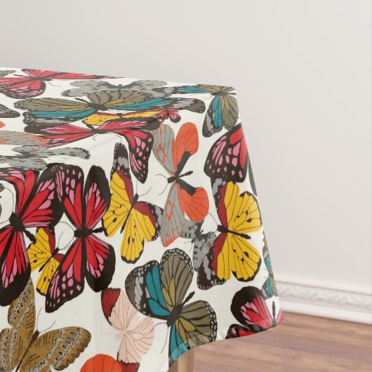 Retroflorpatroon 2 tafelkleed (Voorbeeld)