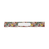 Retroflorpatroon 2 uitnodigingen wikkel (Vlak)