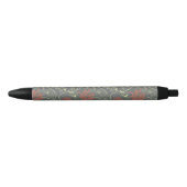 Retroflorpatroon 2 zwarte inkt pen (Voorkant)