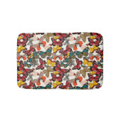 Retroflorpatroon 3 badmat (Voorkant)