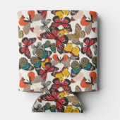 Retroflorpatroon 3 blikjeskoeler (Achterkant)