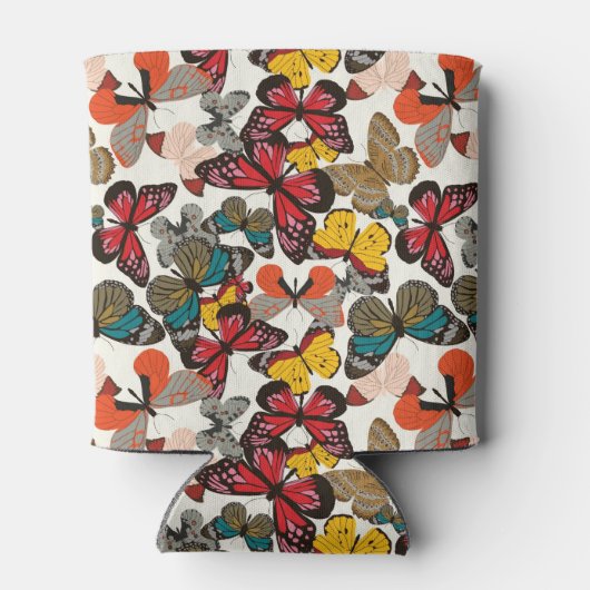 Retroflorpatroon 3 blikjeskoeler (Achterkant)