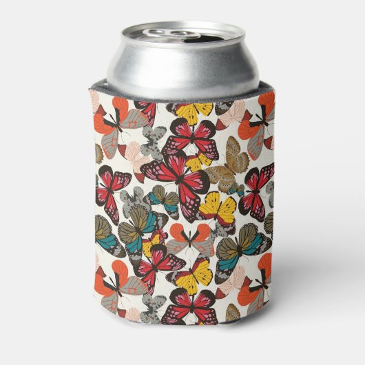 Retroflorpatroon 3 blikjeskoeler (Blikje Achterkant)