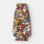 Retroflorpatroon 3 flesjeskoeler (Voorkant)