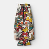 Retroflorpatroon 3 flesjeskoeler (Achterkant)