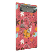 Retroflorpatroon 3 mini klembord (Schuin)