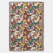 Retroflorpatroon 5 deken (Voorkant Verticaal)