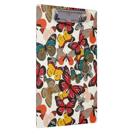 Retroflorpatroon 7 klembord (Rechts)