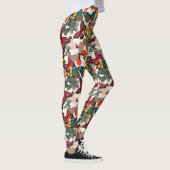 Retroflorpatroon 7 leggings (Rechts)