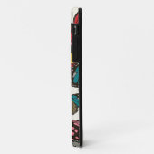 Retroflorpatroon Case-Mate iPhone Case (Achterkant/links)