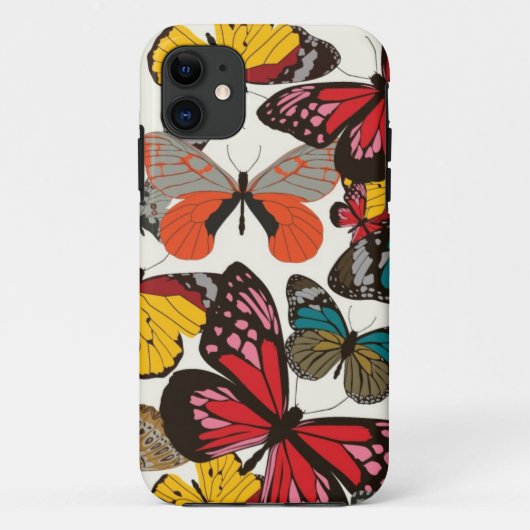Retroflorpatroon Case-Mate iPhone Case (Achterkant)
