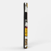 Retroflorpatroon Case-Mate iPhone Case (Achterkant/rechts)