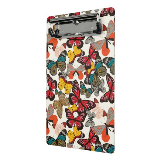 Retroflorpatroon Mini Klembord (Angled2)