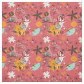 Retroflorpatroon Stof (Swatch)