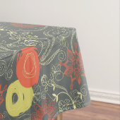 Retroflorpatroon Tafelkleed (Voorbeeld)