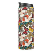 Retroflorpatroon Thermosbeker (Geroteerd rechts)