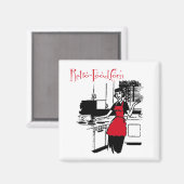 Retrofood magneet (Voorkant / Achterkant)