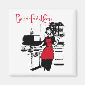 Retrofood magneet (Voorkant)