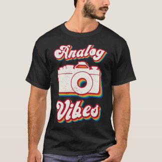 Retrofotograaf analoge vibes 2 t-shirt