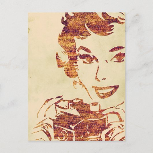 Retrofotograaf Briefkaart (Voorkant)