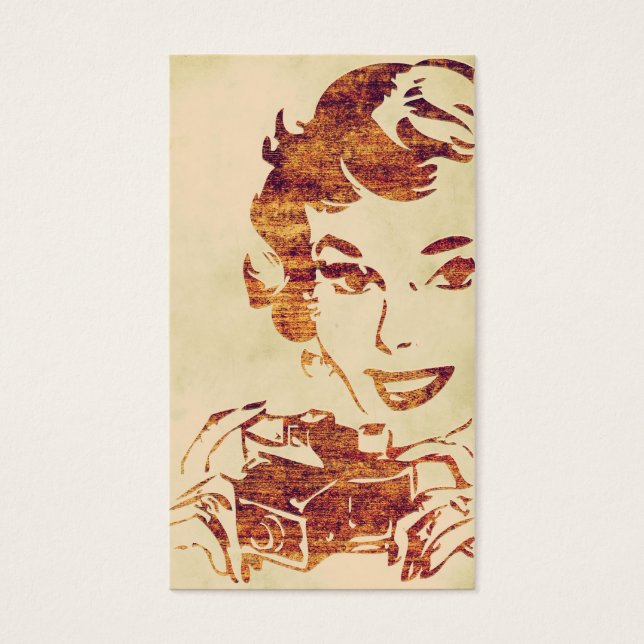 Retrofotograaf Visitekaartjes (Voorkant)