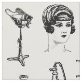 Retrofresser schoonheid  barber stof (Close Up)