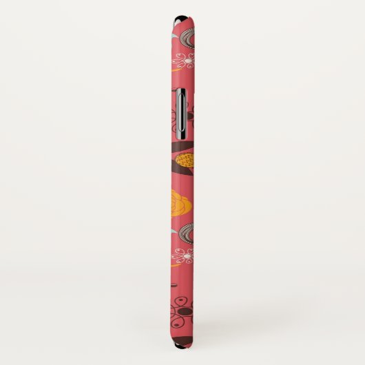 Retrofritrofpatroon 6 Case-Mate iPhone case (Achterkant / rechts)