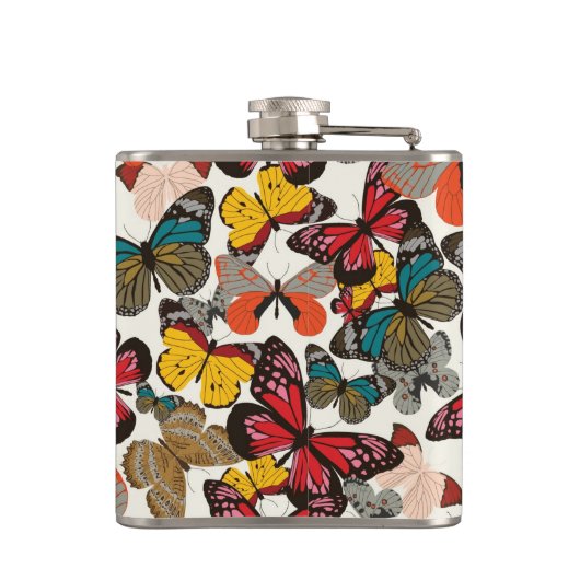 Retrofritrofpatroon 6 heupfles (Achterkant)