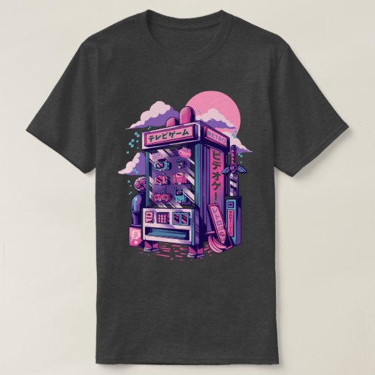 Retrogamecomputer T-shirt (Design voorkant)