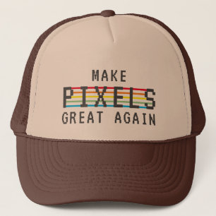 Retrogamer maakt Pixels weer geweldig Trucker Pet