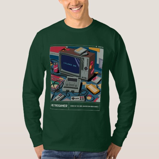 Retrogamer T-shirt (Voorkant)