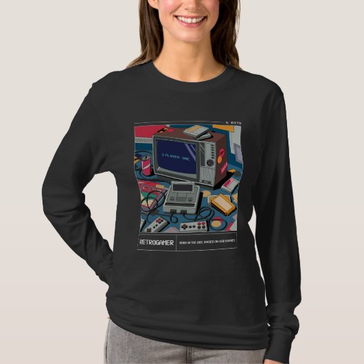 Retrogamer T-shirt (Voorkant)
