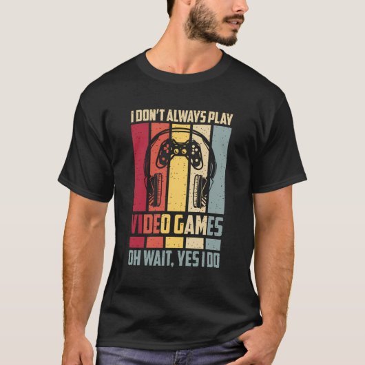 Retrogamer voor jongens Tiener T-shirt (Voorkant)