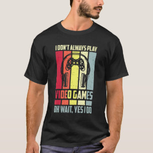  Retrogamer voor jongens Tiener T-shirt