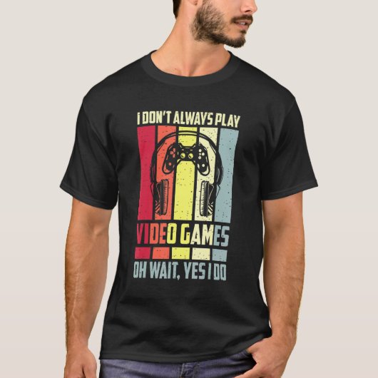  Retrogamer voor jongens Tiener T-shirt (Voorkant)