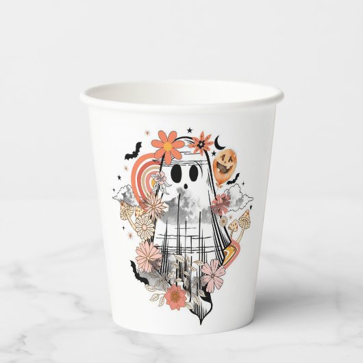 Retrogeest Papieren Bekers (Achterkant)